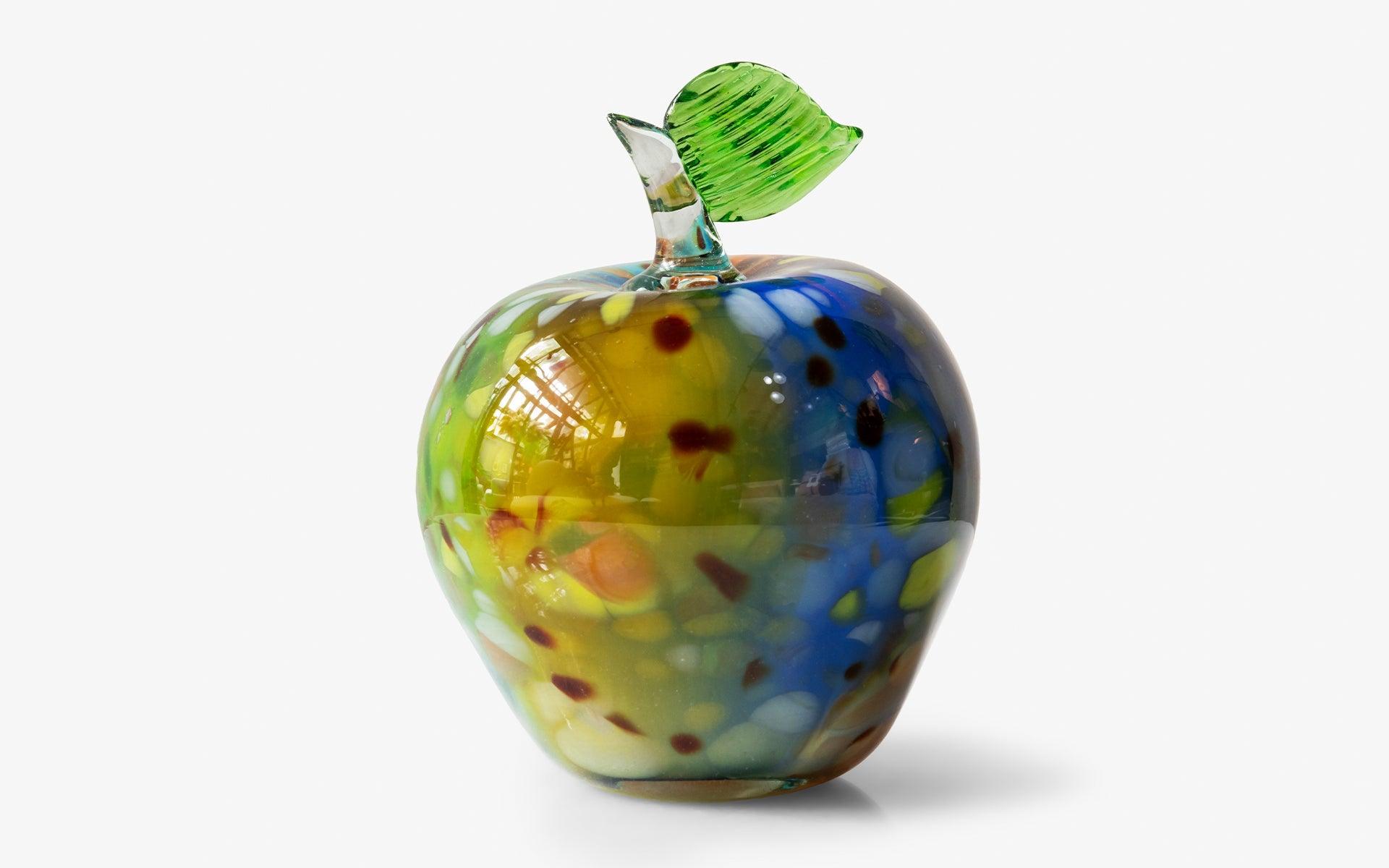 Decorative Multicolored Glass Apple No: 5 - lagu - Decorative Object