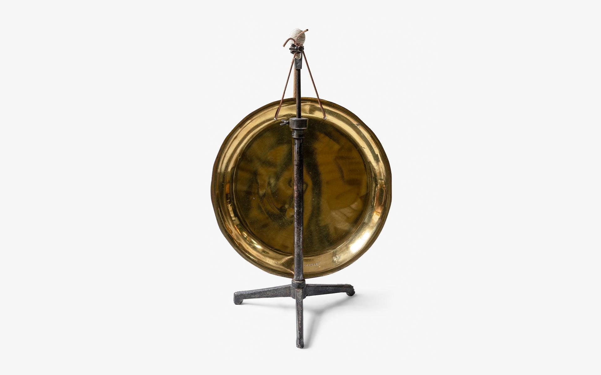 Hanging Meditative Brass Gong Set - laguglobal