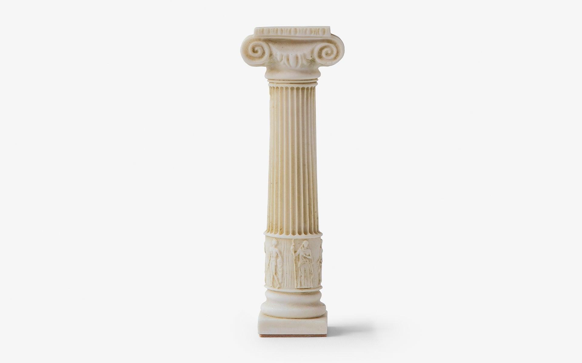 Ionic Column Candle Holder No:2 Large - laguglobal