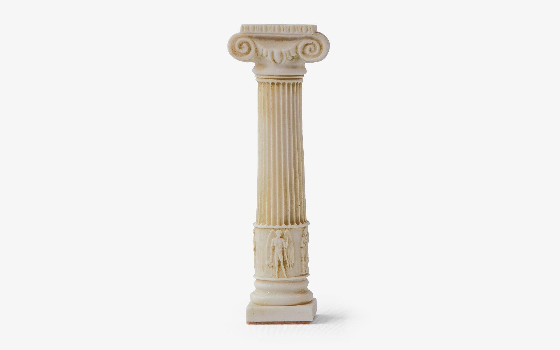 Ionic Column Candle Holder No:2 Large - laguglobal