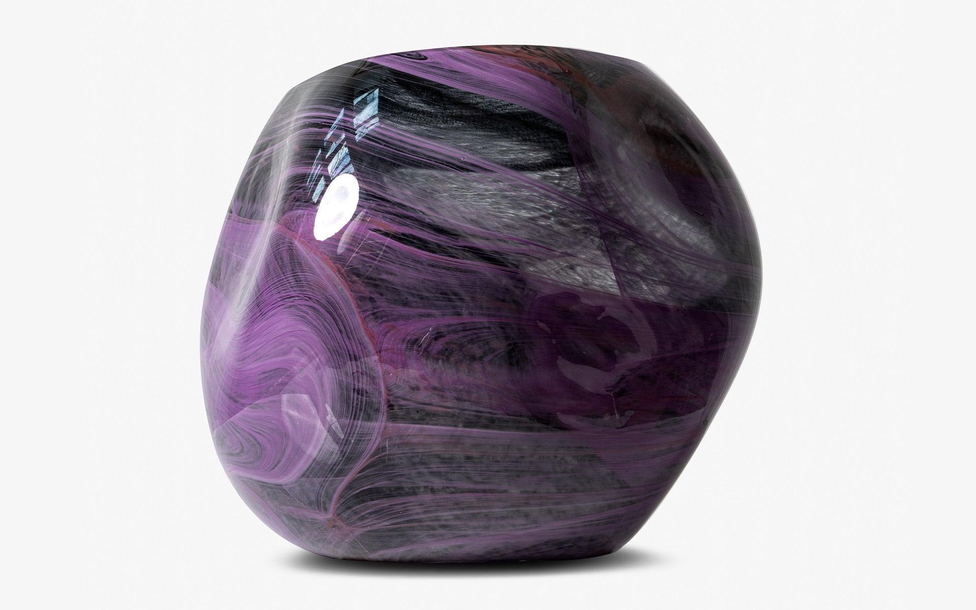 Purple Blown Glass Vase - laguglobal