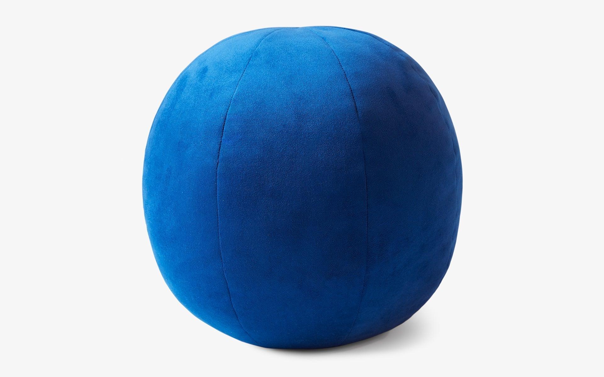 Round Cushion Blue - laguglobal
