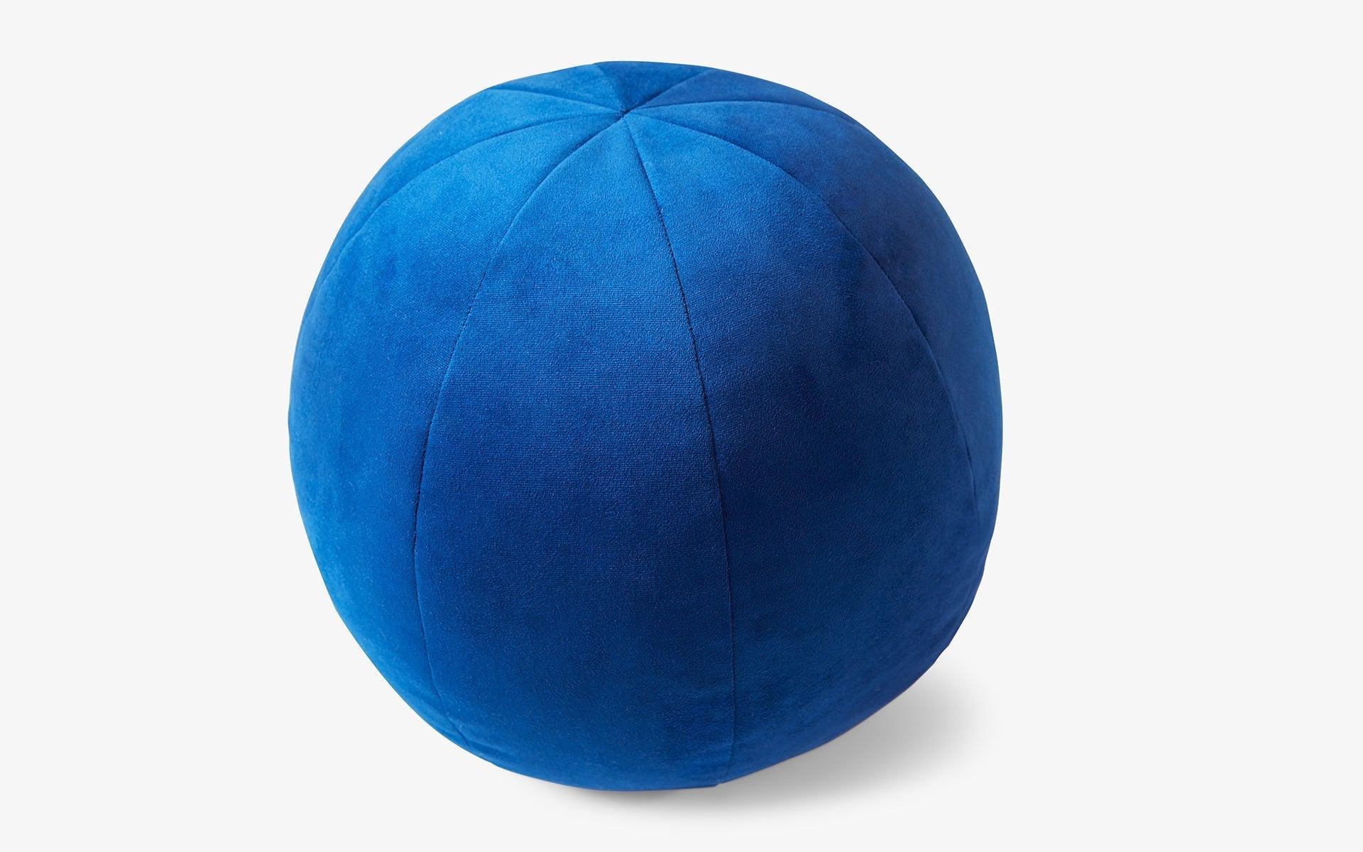 Round Cushion Blue - laguglobal
