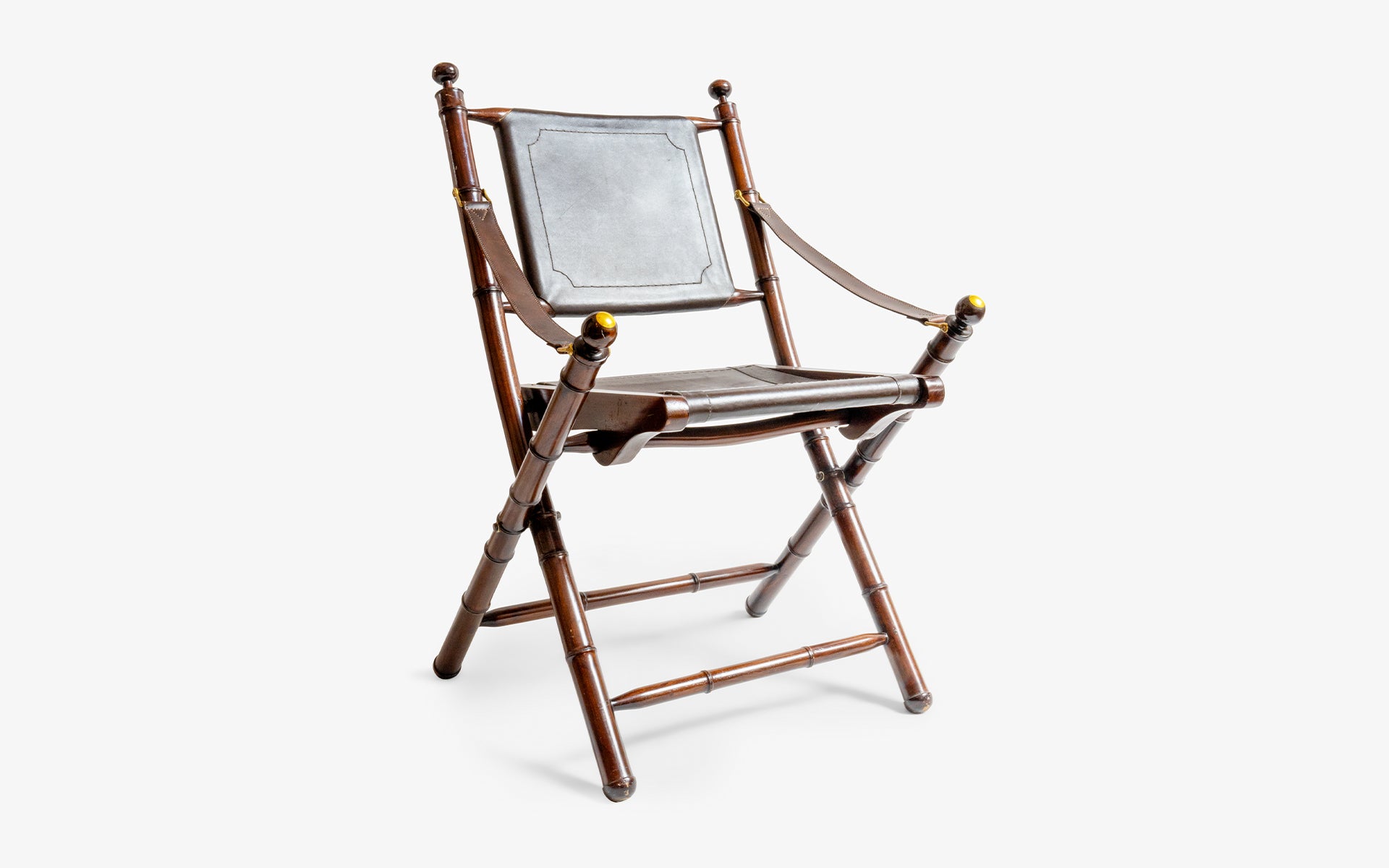 Teak / Leather Chair