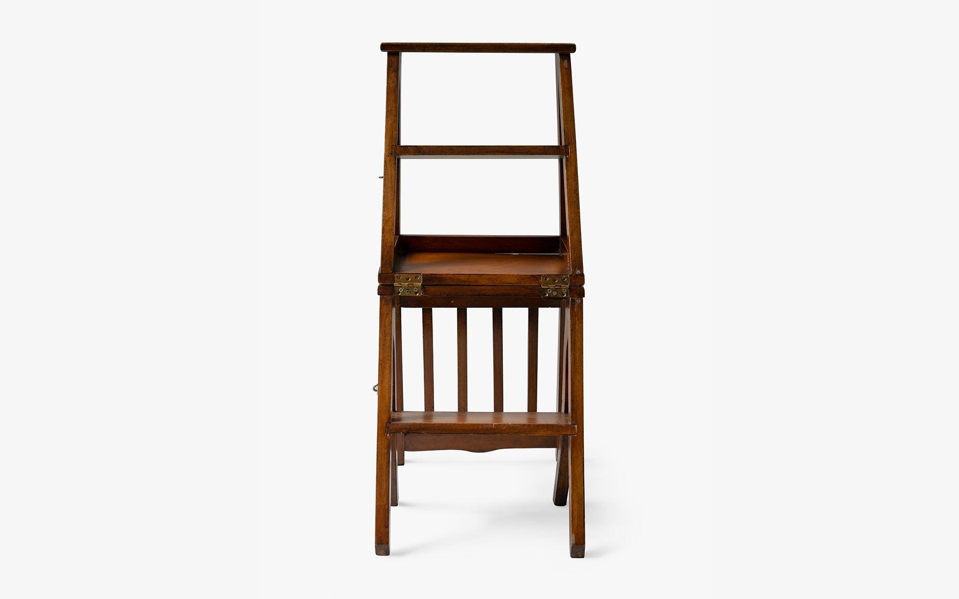 Vintage Metamorphic Library Chair - laguglobal